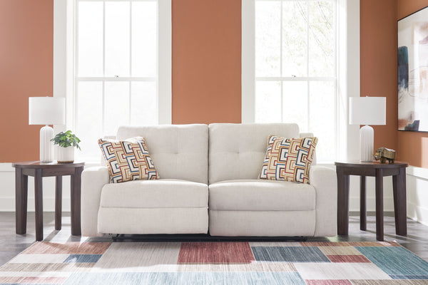 Danum - Stone - 2 Seat Reclining Sofa