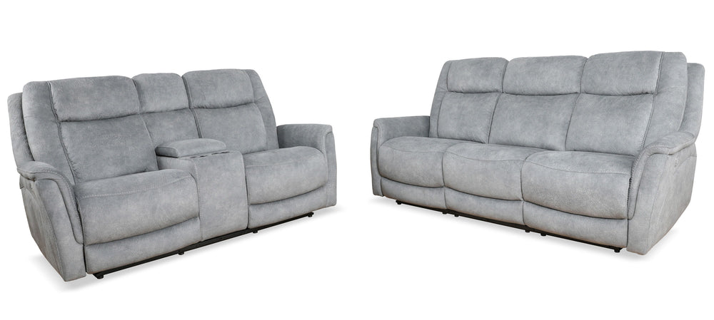 Comfort meets innovation in this inspired Power Reclining Collection. The perfect choice for creating a relaxing environment, this stylish collection features smooth motorized reclining motion and adjustable headrest at just the touch of a button. The zer