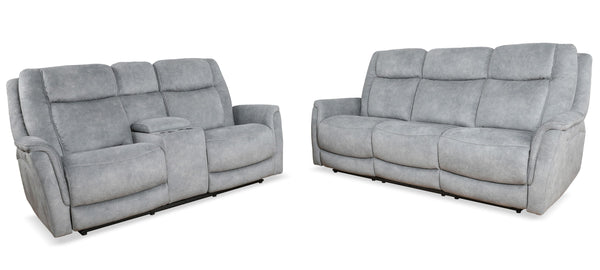  this stylish collection features smooth motorized reclining motion and adjustable headrest at just the touch of a button. The zer