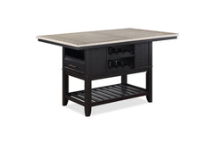 Frey - Counter Height Table<h4><b>Frey - Counter Height Table Base - Black</b></h4> <table width="100%"><colgroup><col style="width: 30%"> <col style="width: 70%"> </colgroup> <tbody> <tr> <td>Dimensions</td> <td> 59.50"L x 40.00"D x 36.00"H</td> </tr> <t