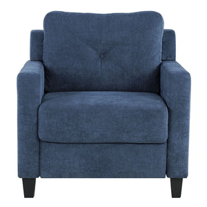 Horatio - Chair - Navy Chenille