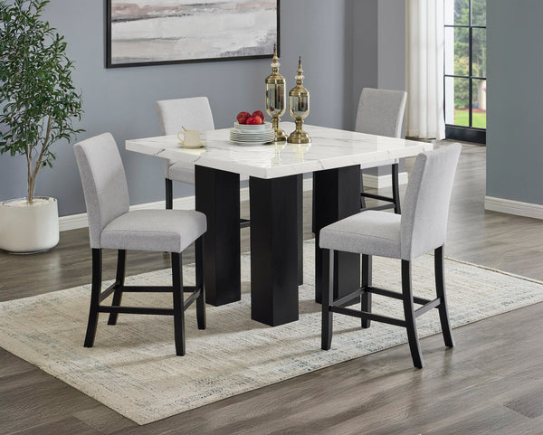 Parkside - Counter Height Table Base - Black