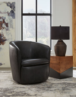  while the sleek 360-degree swivel base keeps you engaged with conversations. Des