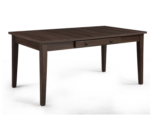 Redefine your dining experience with this sophisticated and multifunctional dining set, designed to blend elegance with practicality. The table boasts a sleek, contemporary design with a rich wood finish that adds warmth and character to any space. Dual e