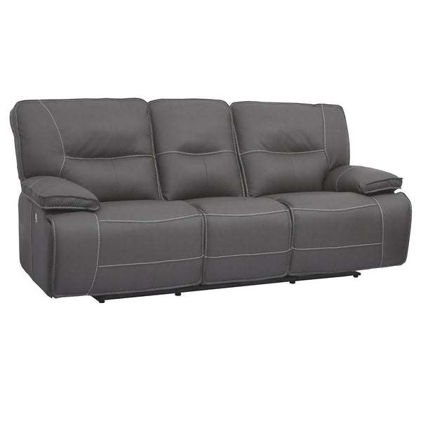 Spartacus - Power Reclining Sofa And Loveseat - Haze