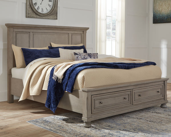  this queen panel storage bed sports serene sophistication. Forever classic design details like inset panels