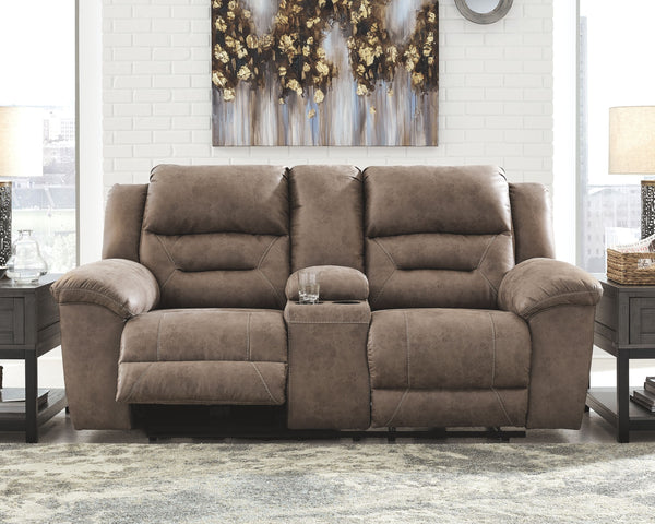 Stoneland - Fossil - 2 Pc. - Power Sofa