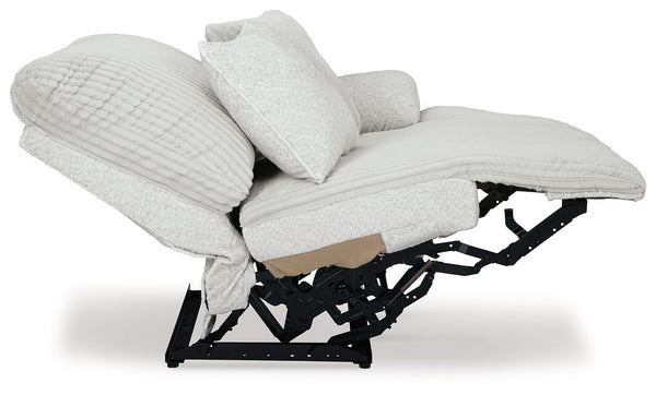 Top Tier - Alloy - Raf Zero Wall Power Recliner
