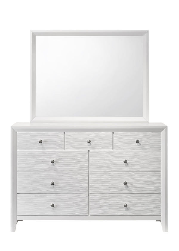 Evan - Queen 5 Piece Bedroom Set - White
