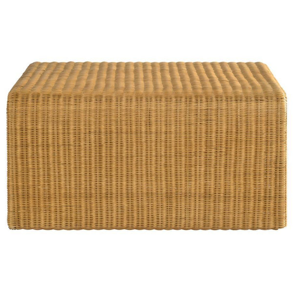 Cahya - Square Woven Rattan Coffee Table - Natural