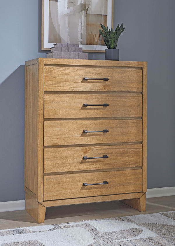  this chest of drawers is the ideal option. Its soft and simple finish has a laid-back sensibility