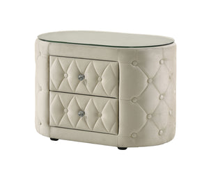 Discover the pinnacle of luxurious comfort and innovative design with our premium night stand, a true centerpiece to any modern bedroom sanctuary. Elegantly crafted with a plush, tufted upholstery, this night stand combines sophisticated style with unpara