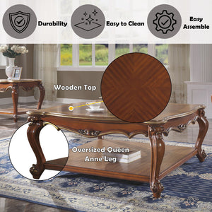 Picardy - Coffee Table - Vintage Cherry Oak