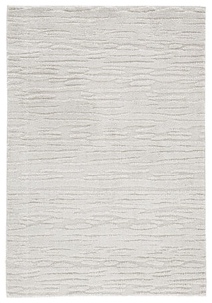 Machine tufted high-low abstract design in shades of gray.<br/><br/><b>Product Features</b><ul><li>Made of polypropylene</li><li>Machine tufted high-low pile</li><li>19mm pile</li><li>Backed with latex</li><li>Spot clean only</li><li>Rug pad recommended</