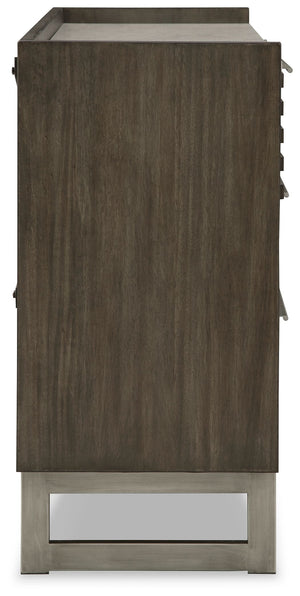 Arkenton - Grayish Brown / White - Dresser
