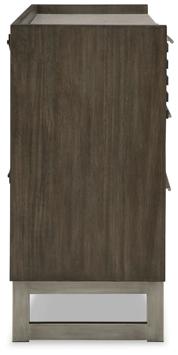 Arkenton - Grayish Brown / White - Dresser