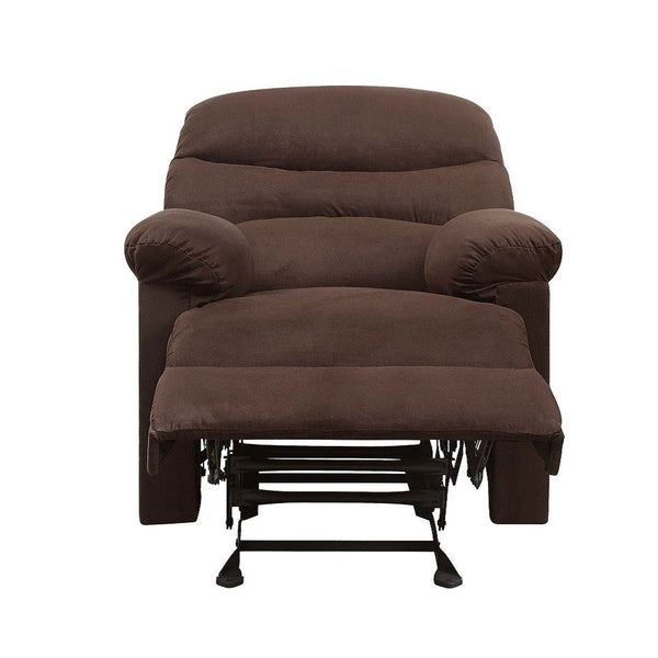 Arcadia - Glider Recliner (Motion) - Dark Brown - 35"