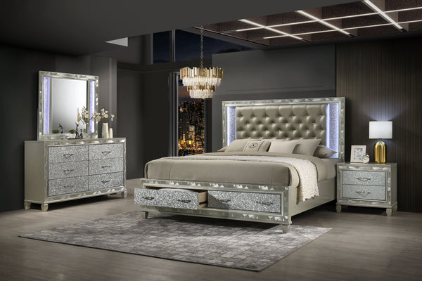  featuring a storage bed