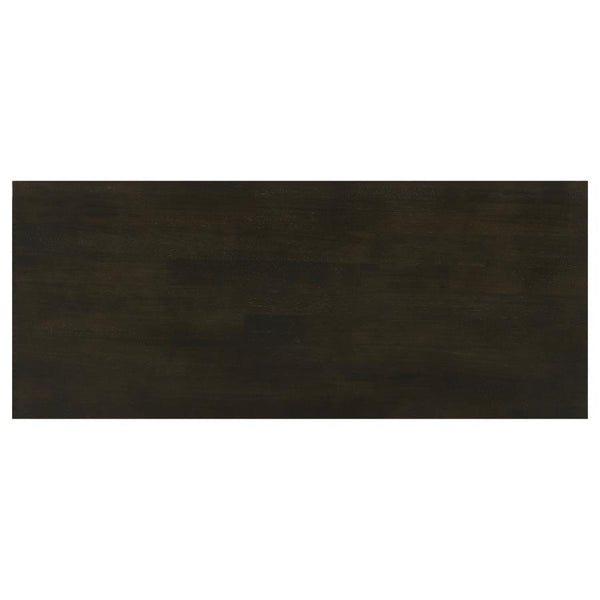 Rachelle - 2-Shelf Wood Entryway Console Table - Deep Merlot
