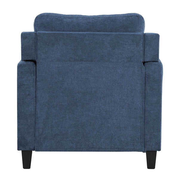 Horatio - Chair - Navy Chenille