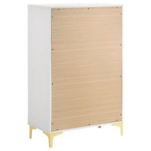 Kendall - 5-Drawer Bedroom Chest - White