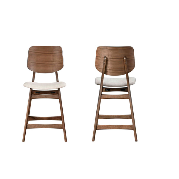 Oscar - Counter Chair - Walnut