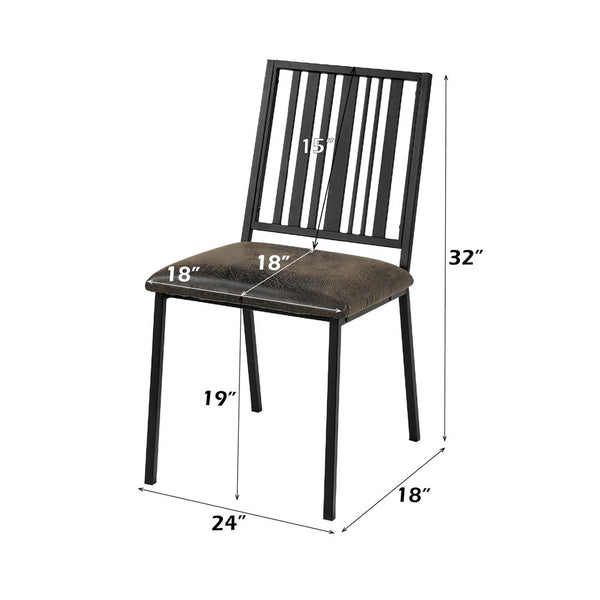 Zudora - Side Chair (Set of 2) - Black