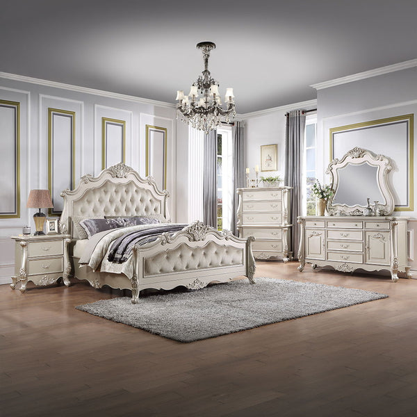 Bently - Queen Bed - Champagne