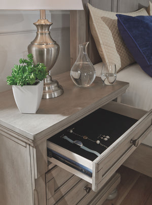  silvertone patina hardware and bun feetâ€”are so easy to love. Its burnished light gray finish elevates the look with modern