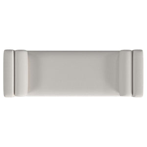 Rosie - Upholstered Accent Bench With Armrests - Vanilla