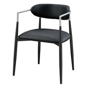 Indulge in the modern elegance of the Gavan Dining Collection. Featuring a luxurious marble tabletop, this set exudes sophistication and contemporary charm. The sleek, minimalist design of the chairs complements the table perfectly, creating a harmonious 