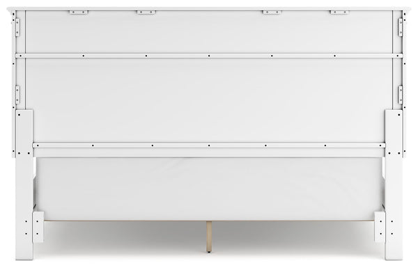 Fortman - White - California King Panel Bed