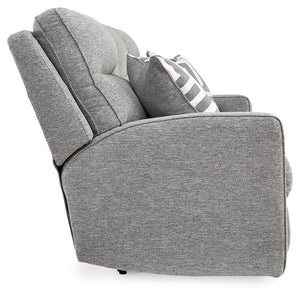 Biscoe - Pewter - 2 Pc. - Power Reclining Sofa