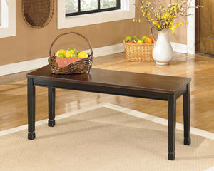 Owingsville - Dark Brown - 6 Pc. - Dining Room Table