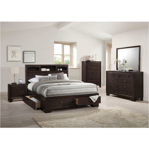 Madison II - Eastern King Bed - Espresso