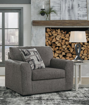  this set embodies curated comfort. An impressive width provides ample room to spread out without compromising on style. Kick back with family and friends for the latest streaming hit or big gameâ€”with this chair