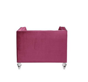 Heibero - Chair - Burgundy Velvet