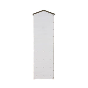Tree House - Loft Bed - Weathered White & Washed Gray
