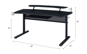Vildre - Gaming Table - Black Finish