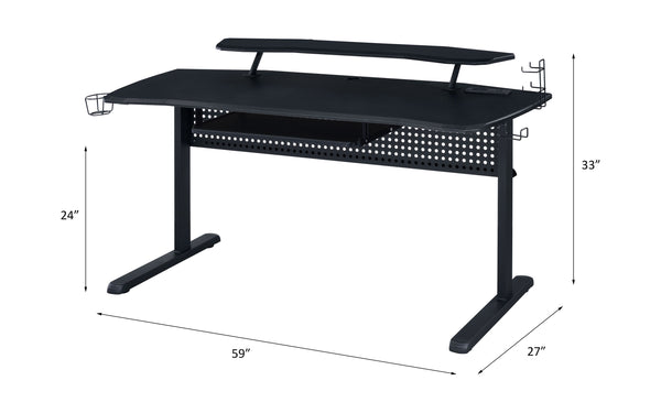 Vildre - Gaming Table - Black Finish