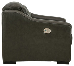 Center Line - Dark Gray - PWR Recliner/Adj Headrest