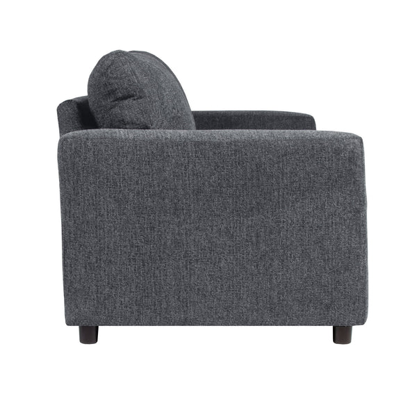 this sofa effortlessly complements a variety of decor themes. The Kylo is made in the USA and features square arms and an attached 