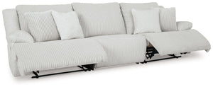 Top Tier - Alloy - 3-Piece Reclining Sectional Sofa