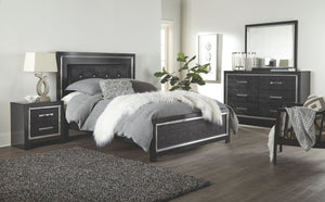 Kaydell - Black - Six Drawer Dresser