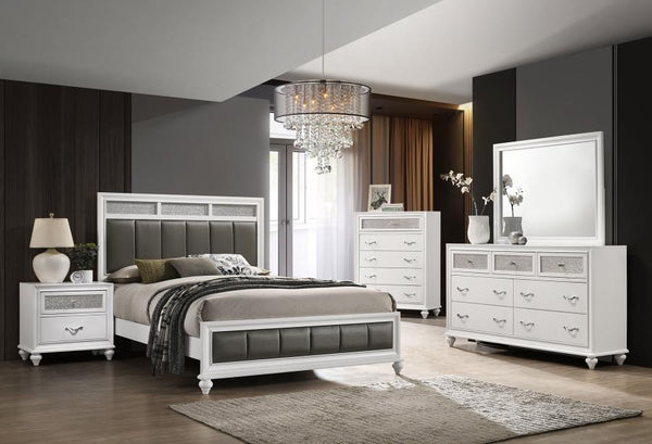 Barzini - Dresser Mirror - White