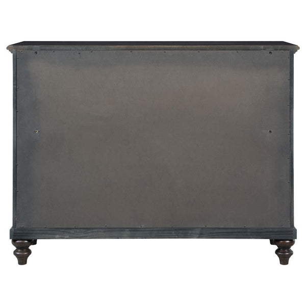 Andover - 8-Drawer Dresser Cabinet - Dark Oak