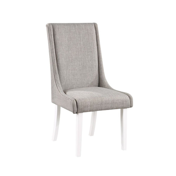 Padded Seat & Back Stainless Steel Legs Foam Density: D40 Cushion Thickness: 4-"