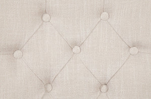 Gerardo - Side Chair (Set of 2) - Beige Linen & Weathered Espresso
