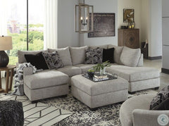 As much as you love clean-lined, modern furniture, you want to keep the vibe relaxed and comfortable. Rest assured, this sectional set has that look and feel mastered. Perfect for fashion-forward family rooms, where everyone is welcome to kick back, this 