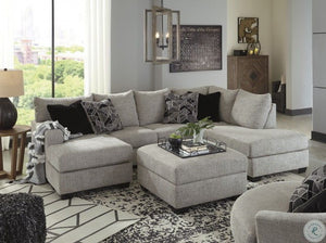 As much as you love clean-lined, modern furniture, you want to keep the vibe relaxed and comfortable. Rest assured, this sectional set has that look and feel mastered. Perfect for fashion-forward family rooms, where everyone is welcome to kick back, this 
